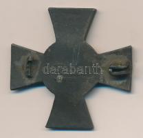 Osztrák-Magyar Monarchia 1914. "VII. Hadsereg 1914-15" kereszt formájú sapkajelvénye (32x3...