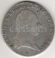Ausztria/ Németalföld 1795C II. Ferenc Kronenthaler ezüst T:3/4 karc