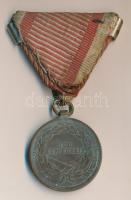 1914. Bronz Vitézségi Érem "Der Tapferkeit" Br érdemérem mellszalaggal, ismételt adományozás Szign.: Tautenhayn T:2- Hungary 1914. Medal for Bravery, bronze medal with ribbon Sign.: Tautenhayn, with second-award bar C:VF