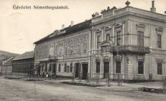 Németbogsán hotel and bank