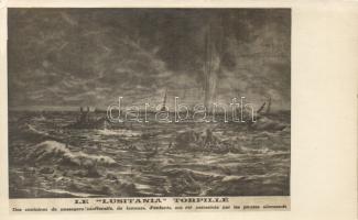 La Lusitania Torpillé / WWI Torpedoed RMS Lusitania (EK)