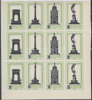 1930 Nemzeti Építészeti Kongresszus levélzáró ív