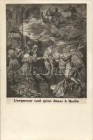 L'empereur veut qu'on danse a Berlin / The Emperor wants us to dance in Berlin, Franz Joseph