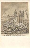 Peace propaganda, Military WWI, Illustration from the Parisian newspaper, Le Petit Journal, Wilhelm II