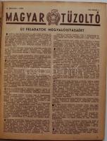 1952 Magyar Tűzoltó c. folyóirat teljes évfolyama bekötve