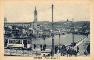 Verona mit Strassenbahn