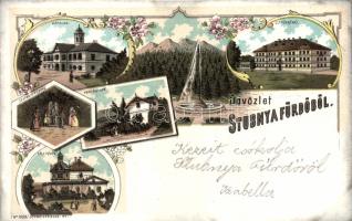 Stubnyafürdő litho