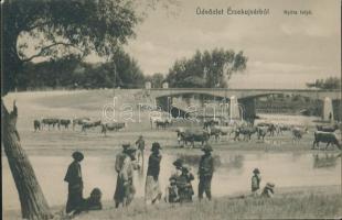 Érsekújvár Nyitra riverside