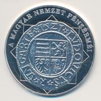 DN "A magyar nemzet pénzérméi - Moneta Nova, II. Lajos denárja 1516-1526." Ag (0,999) emlékérem (10,37g/35mm) T:PP tanúsítvánnyal!
