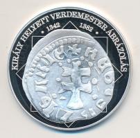 DN "A magyar nemzet pénzérméi - Nagy Lajos szerecsenfejes dénárja 1342-1382." Ag (0,999) e...