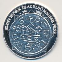 DN "A magyar nemzet pénzérméi - Szent István és az első magyar pénz 997-1038." Ag (0,999) ...