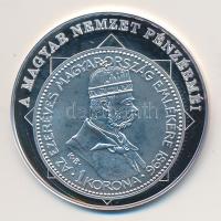 DN "A magyar nemzet pénzérméi - Honfoglalás Millenniumi emlékpénz 896-1896." Ag (0,999) emlékérem (10,37g/35mm) T:PP tanúsítvánnyal!