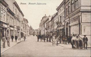 Kassa Kossuth street with the shop of Henrik Heilman