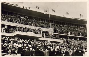 Berlin Eröffnung des Stadions Foto Ak