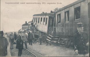 Szepesszombat railway accident 23 August 1911.