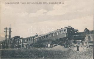 Szepesszombat railway accident 23 August 1911.
