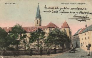 Pozsony church (fa)