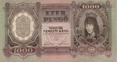 1943. 1000P (3x) egymás utáni sorszámmal T:I