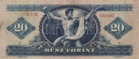 1947. 20Ft T:II-