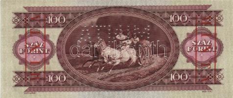 1960. 100Ft "MINTA" perforáció és felülnyomás T:I