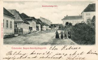 Sepsiszentgyörgy Liberty square