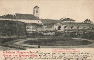 1899 Nagyvárad castle from East