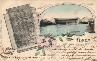 Torda Aranyos híd, bridge