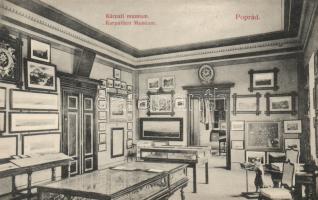 Poprád Carpathian museum interior (EK)