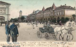 Nagykikinda Franz Joseph square, Hotel National