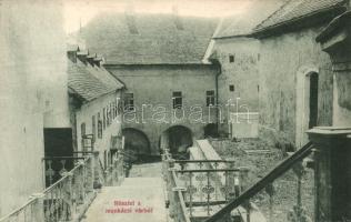 Munkács castle, courtyard