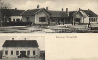 Pinkafő railway station, the restaurant of Anton Ebner