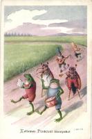 Pentecost, dwarfs, frogs, beetles, s: C. Ohler