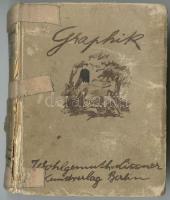 Moderne Graphik Katalog. Rengeteg képpel sérült kötés. Berlin Wohlgemuth & Lissner. with many il...