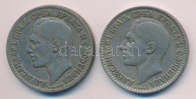 Jugoszlávia 1925. 2D (2x) T:2-,3
Yugoslavia 1925. 2 Dinara (2x) C:VF,F
