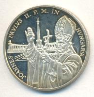 1991. 500Ft "II.János Pál pápa látogatása" dísztokban T:PP