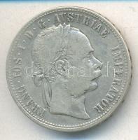 Ausztria 1873. 1Fl Ag T:2-/3 Austria 1873 1 Florin Ag C:VF/F