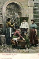 Arco fountain, folklore