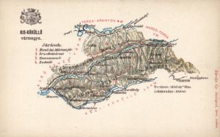 Kis-Küküllő county map