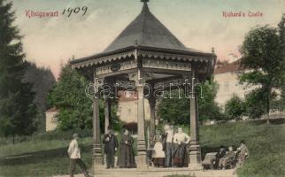 Lázne Kynzvart Richard fountain