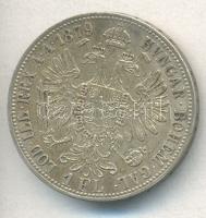 Ausztria 1879. 1Fl Ag T:2/2- ph.
Austria 1879. 1 Florin Ag C:XF/VF edge error