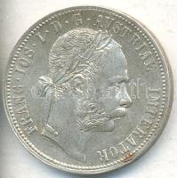 Ausztria 1888. 1Fl Ag T:2 ph. Austria 1888. 1 Florin Ag C:XF edge error