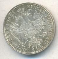 Ausztria 1888. 1Fl Ag T:2 ph.
Austria 1888. 1 Florin Ag C:XF edge error