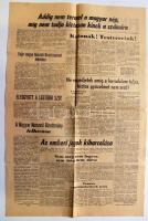 1956 október 30. Függetlenség és Igazság c. folyóirat száma a Magyar Nemzeti Forradalmi Bizottmány f...