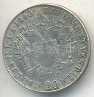 Ausztria 1840A 20Kr Ag T:2-/3
Austria 1840A 20 Kreuzer Ag C:VF/F