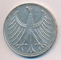 NSZK 1965D 5M Ag T:2-
GFR 1965D 5 Mark Ag C:VF