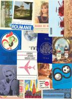 15db klf külföldi kártyanaptár a hatvanas évekből