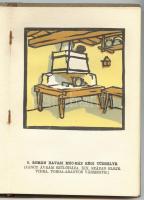 Kós Károly: Erdély, kulturtörténeti vázlat Kolozsvár, 1934. Erdélyi Szépmíves Céh. 60 linoleum-metszet (ebből 52 színezett) /Az Erdélyi Szépmíves Céh 10 éves jubileumára kiadott díszkiadás. Festett kiadói egészvászon kötésben.