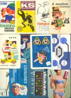 16db klf magyar reklám kártyanaptár a hatvanas, hetvenes évekből
