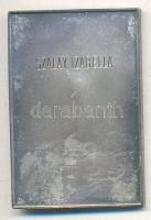 DN "K&H Bank - Kiemelkedő Munkájának Elismeréséért" Ag(999) plakett dísztokban (51g/60...