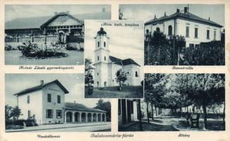 Balatonmária-fürdő vasútállomással